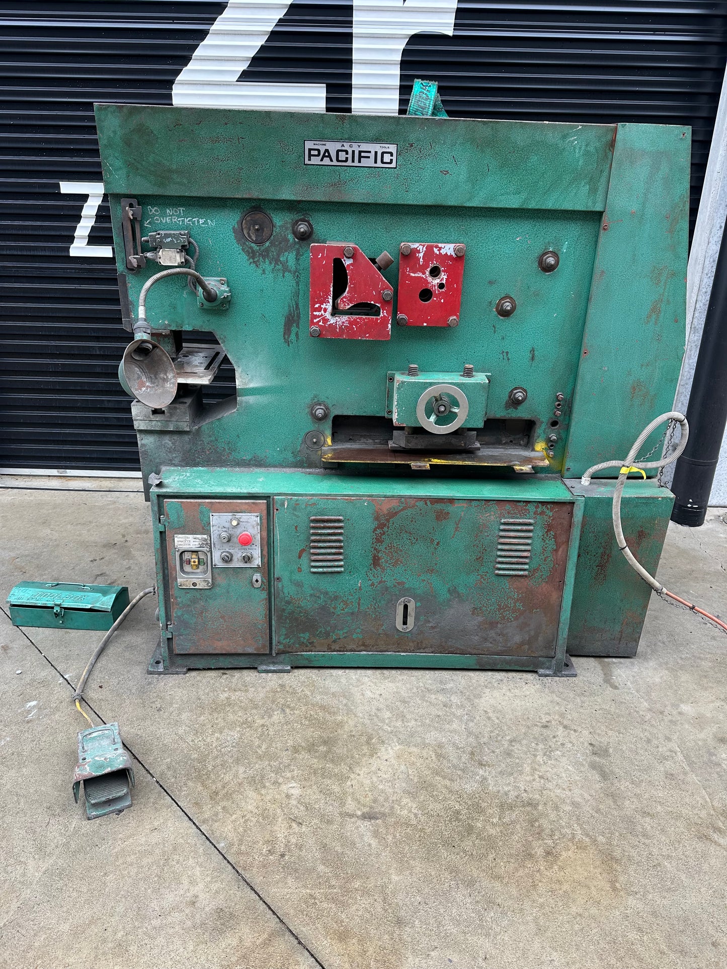 Used Pacific Punch and Shear