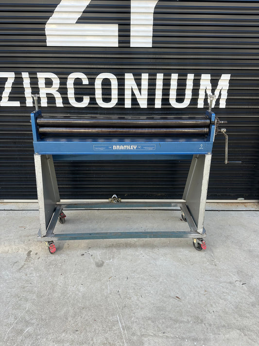 Used Bramley 2.5X50 Manual Sheet Metal Rolls