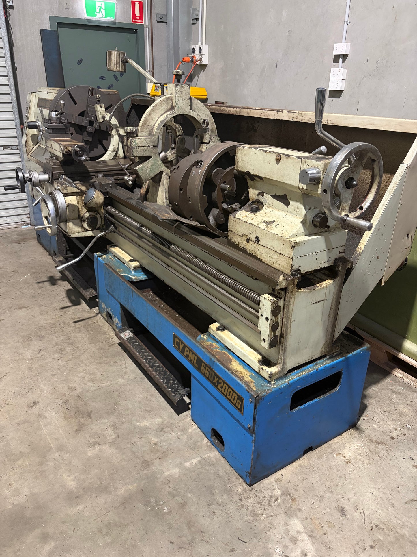 Used Yunnan CY PML 660x2000G Gap Bed Lathe