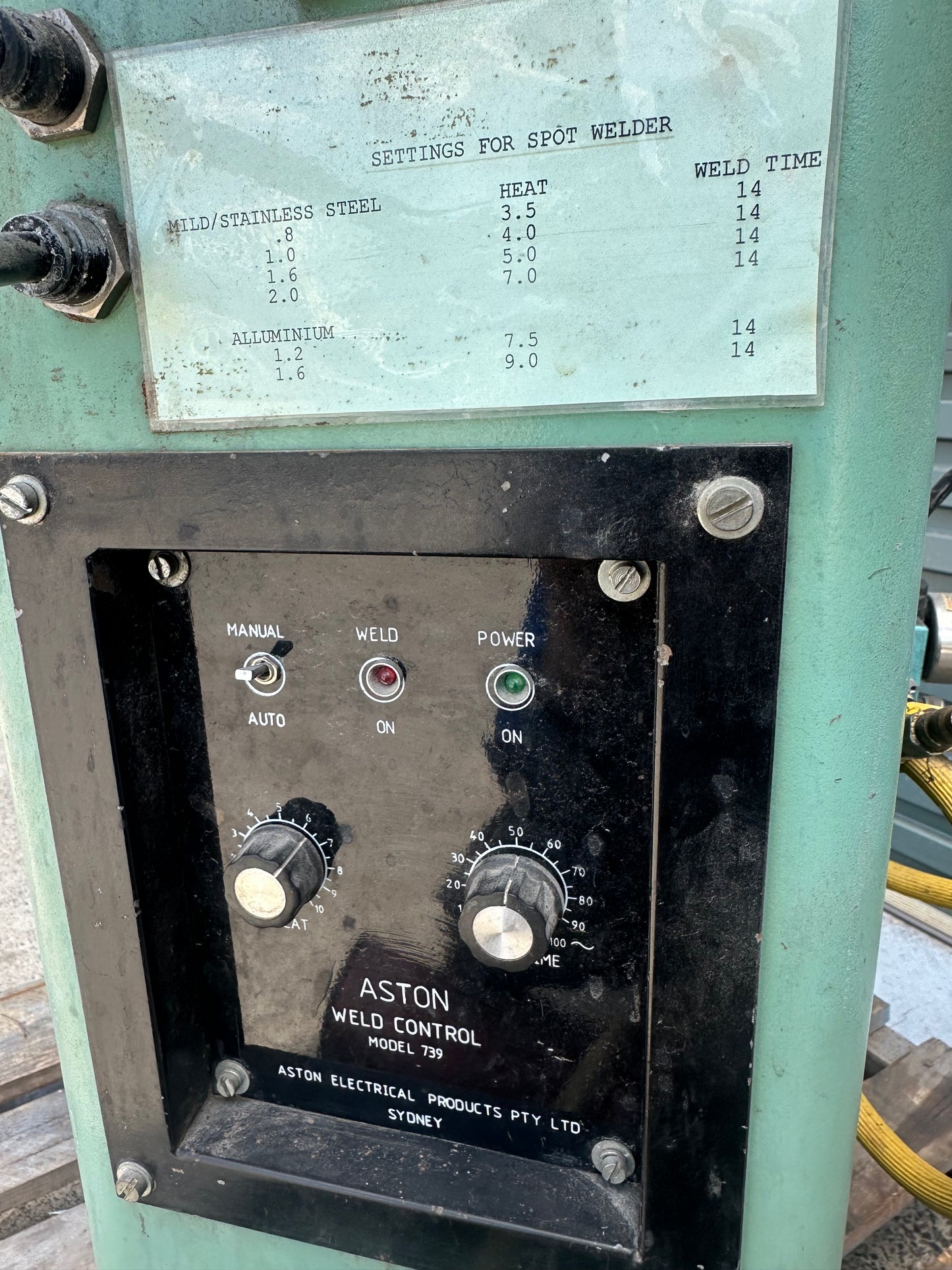 Aston Watercooled Spot Welder