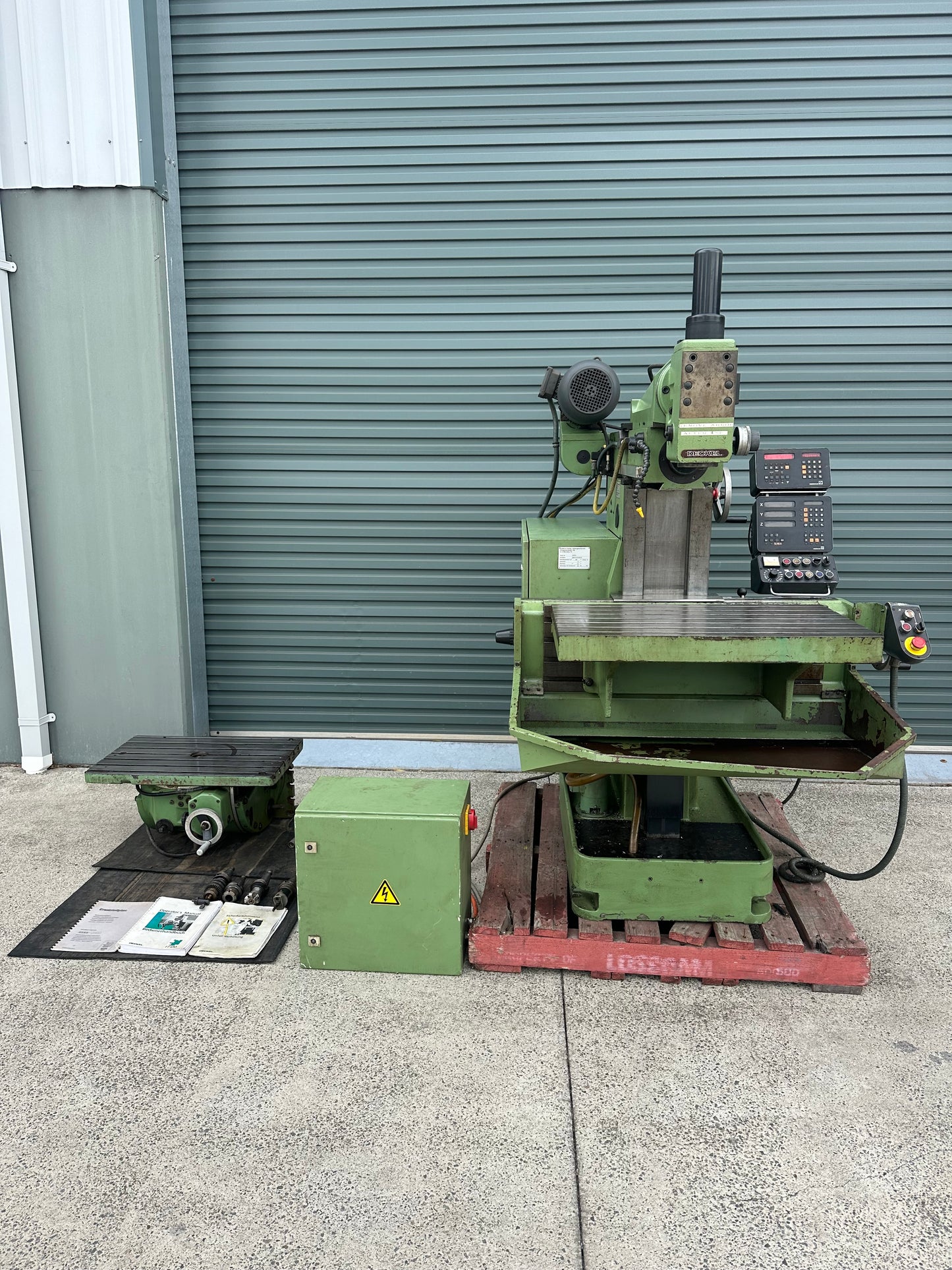 Used Deckel FP4MK Toolroom Milling Machine