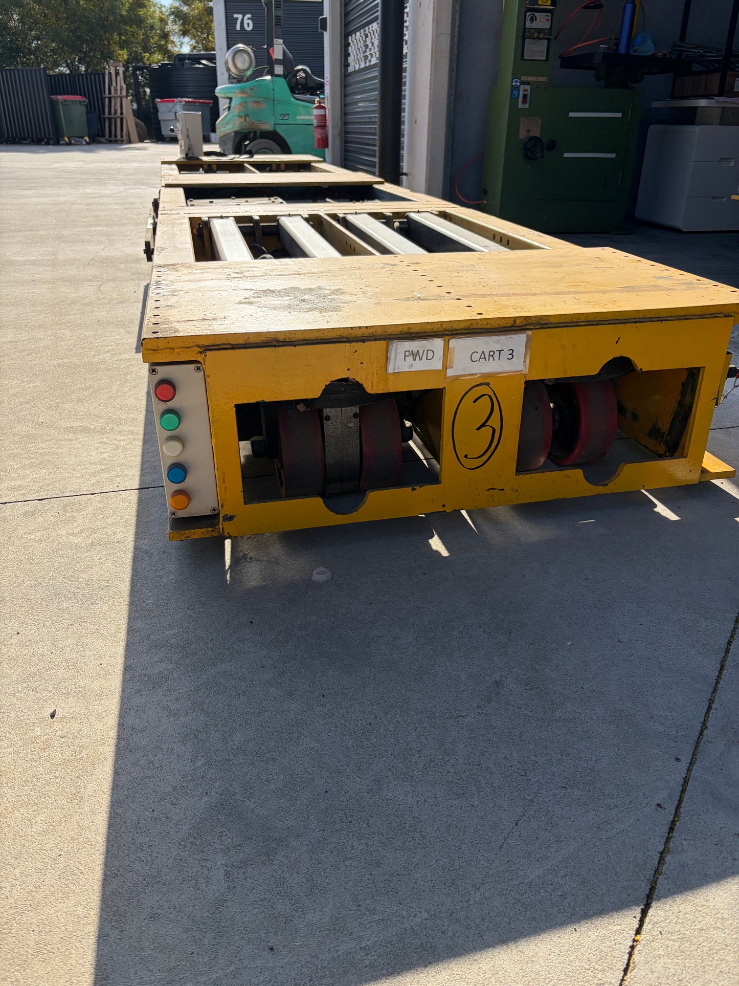 Used Remote Control Hydraulic Load Skates x 3