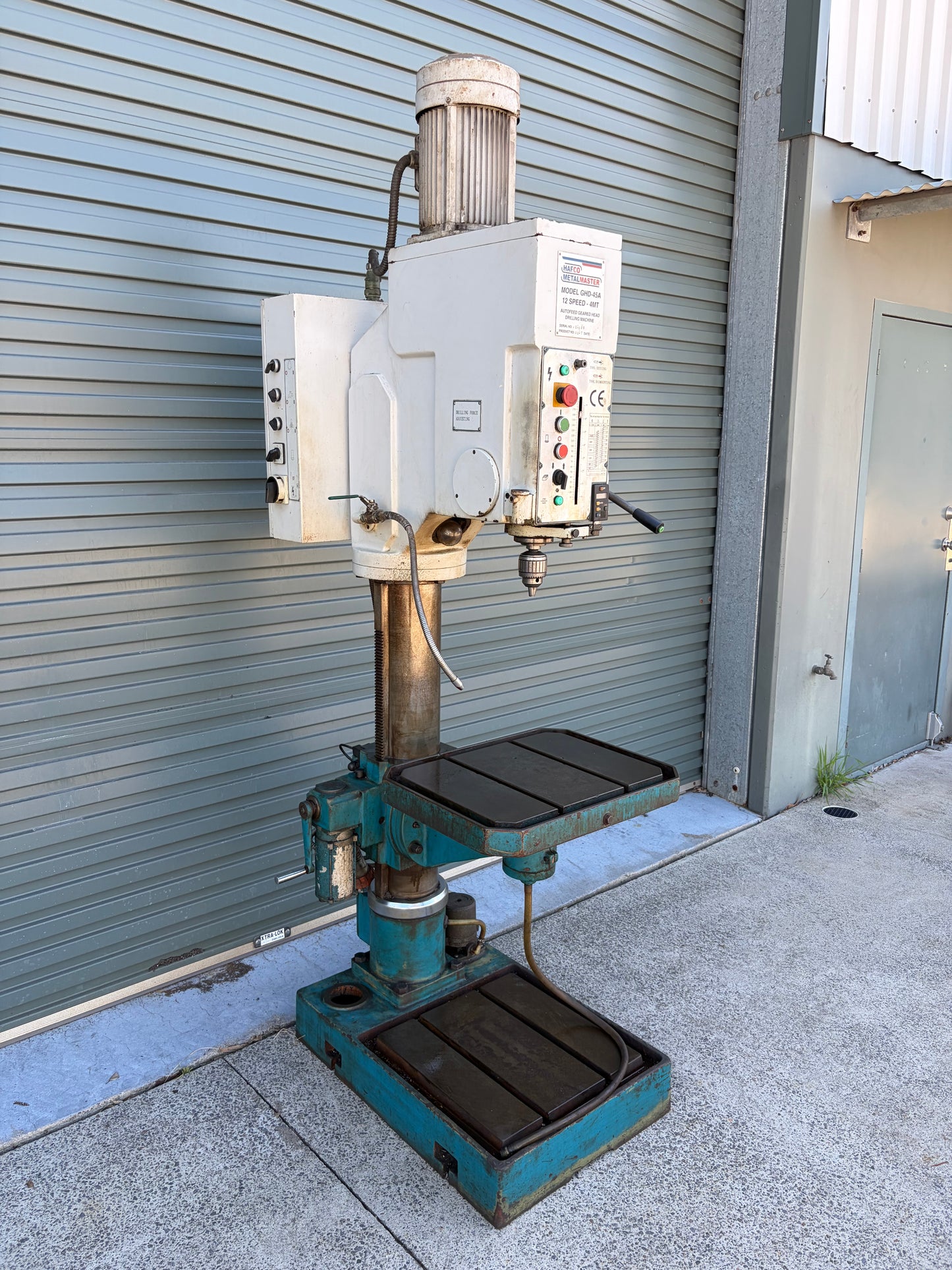 Used HAFCO GHD-45A Pedestal Drill
