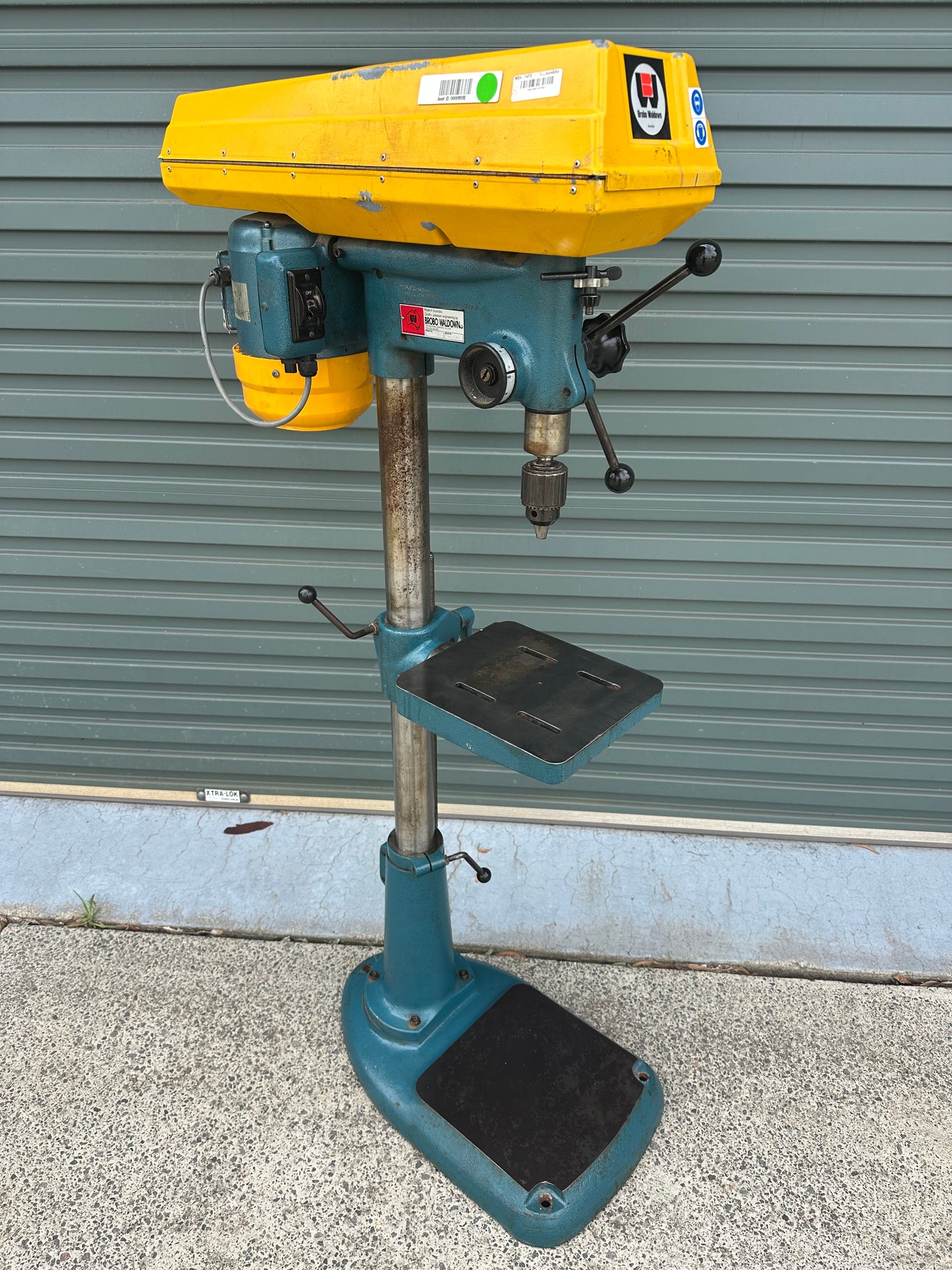 Used Brobo Waldown 8SN Pedestal Drill Press