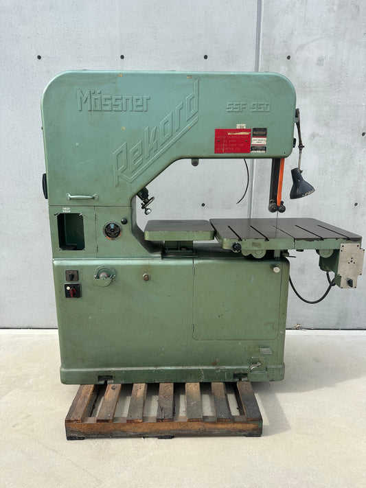 Used Mössner Rekord SSF-950 Vertical Bandsaw