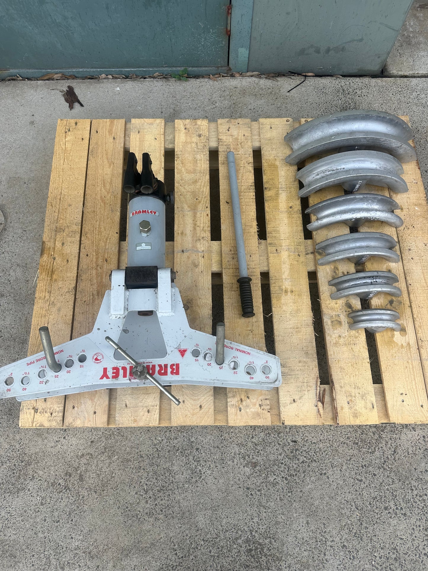 Used Bramley PB-2 Hydraulic Pipe Bender