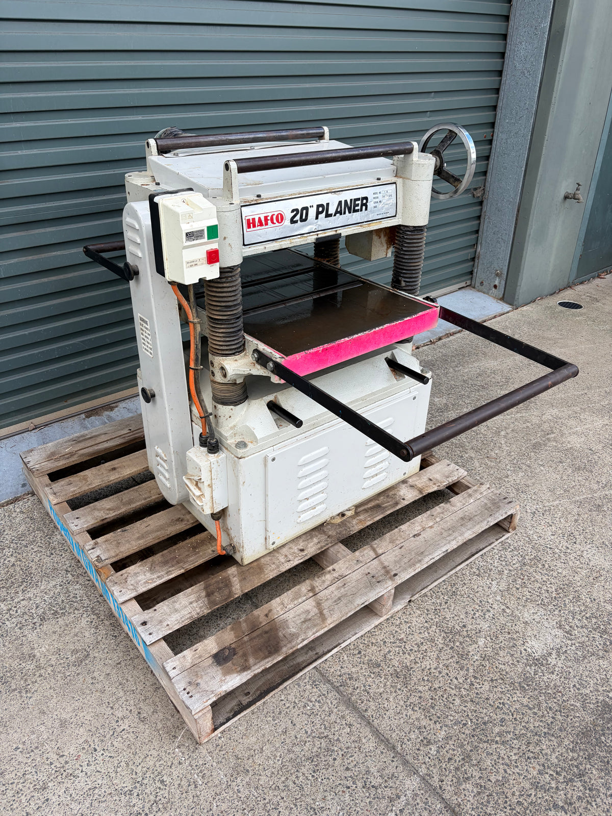 Used HAFCO T-20 Thicknesser Planer