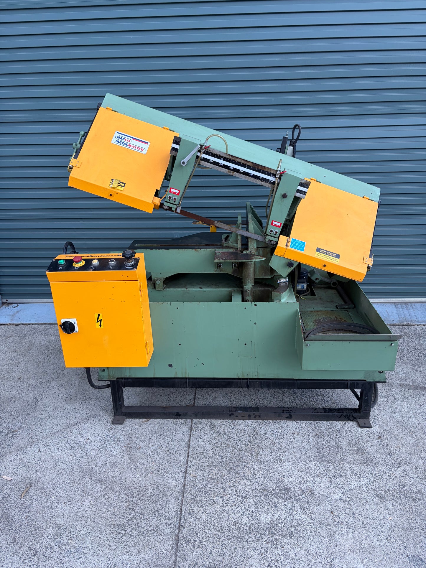 Used HAFCO BS-10AS Swivel Head Bandsaw