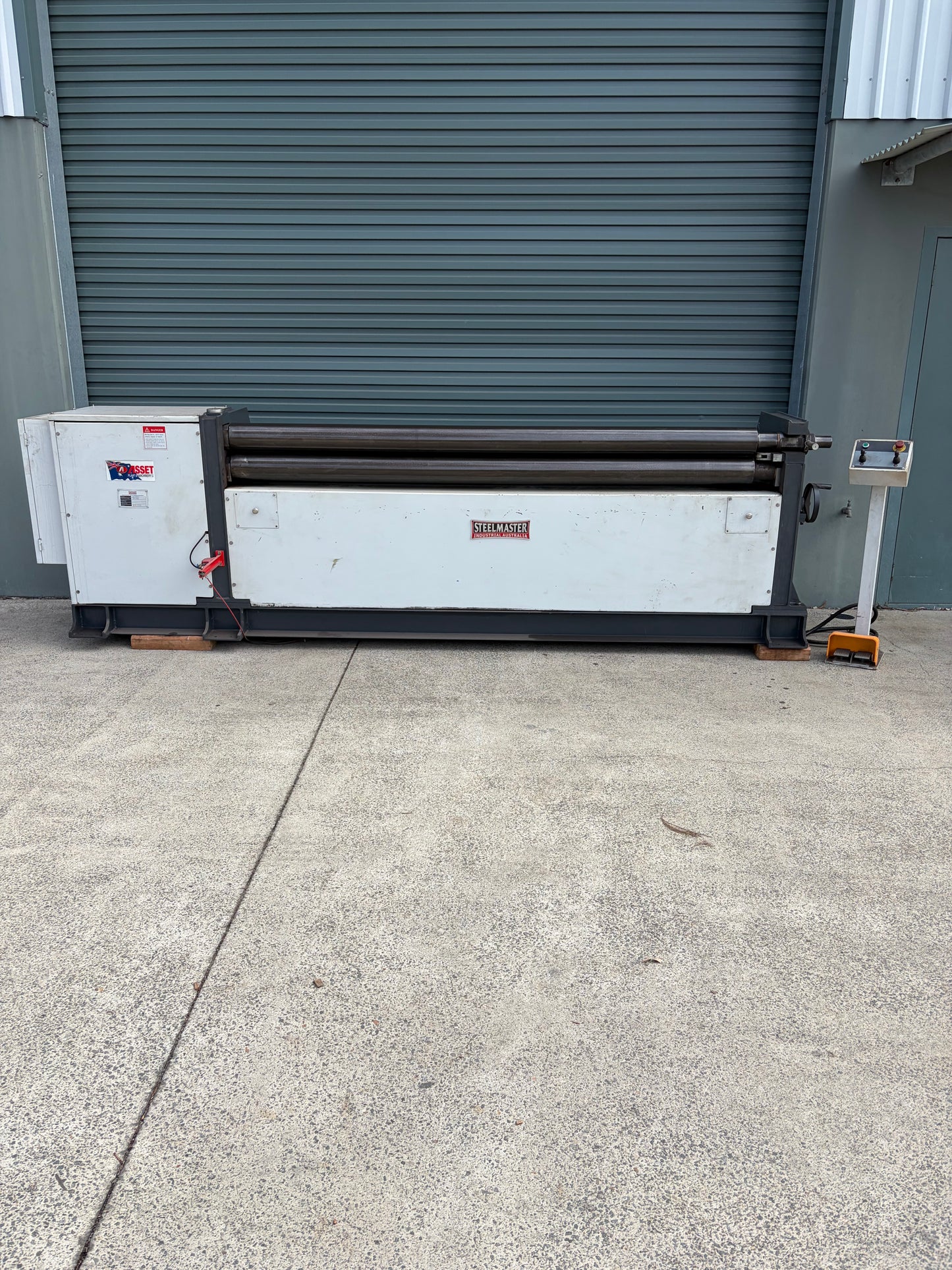 Used Asset Steelmaster SM-S2504 Plate Rollers
