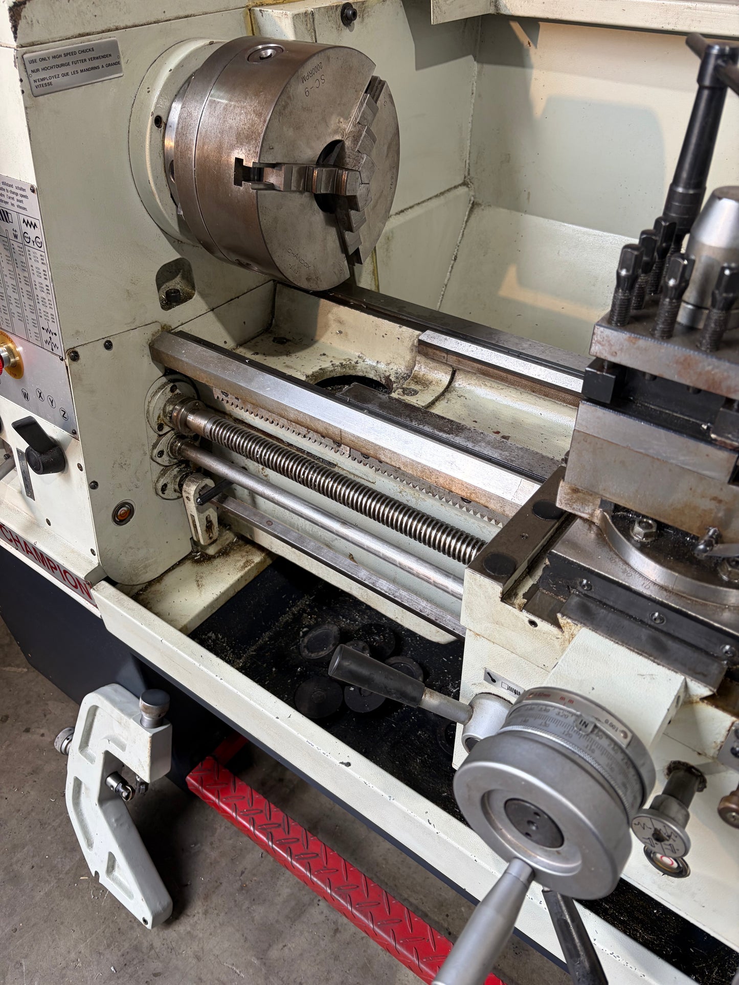 Used Dashin Champion 1550 Centre Lathe