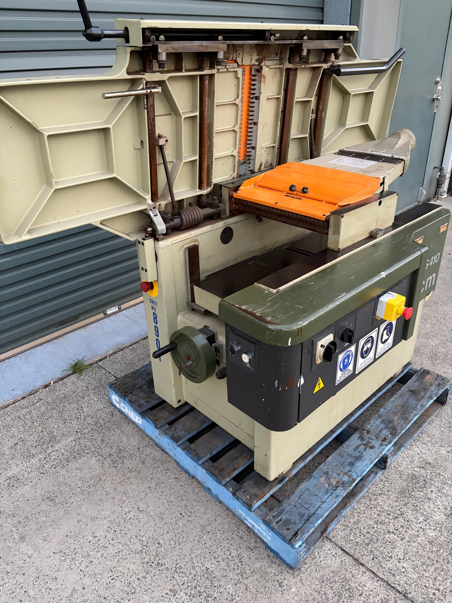 Used SCM FS410 Thicknesser Planer and Surfacer