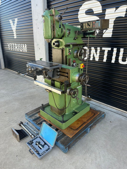 Used Thiel Duplex 158 Toolroom Milling Machine