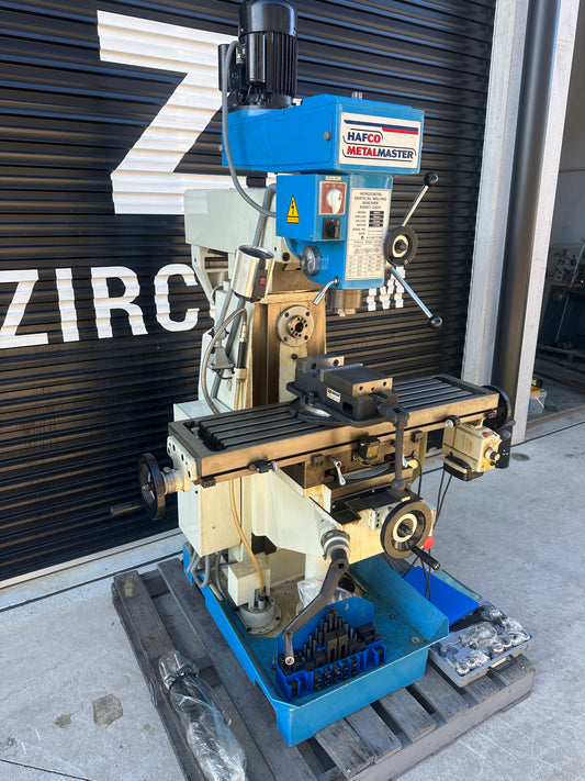 Used HAFCO HM52 240v Milling Machine
