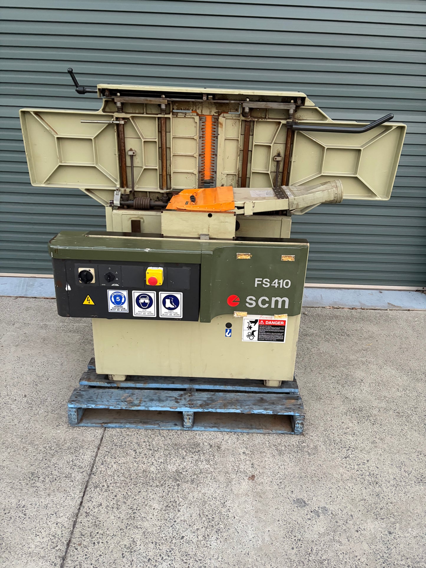 Used SCM FS410 Thicknesser Planer and Surfacer