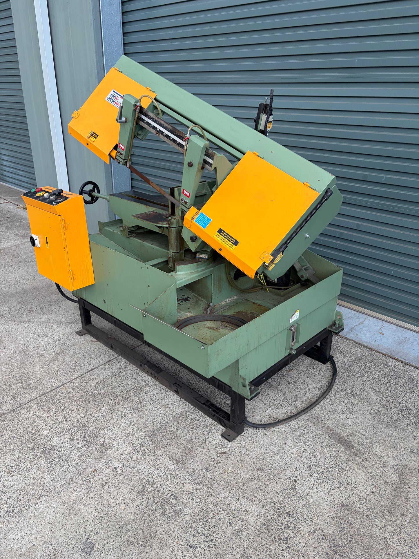 Used HAFCO BS-10AS Swivel Head Bandsaw