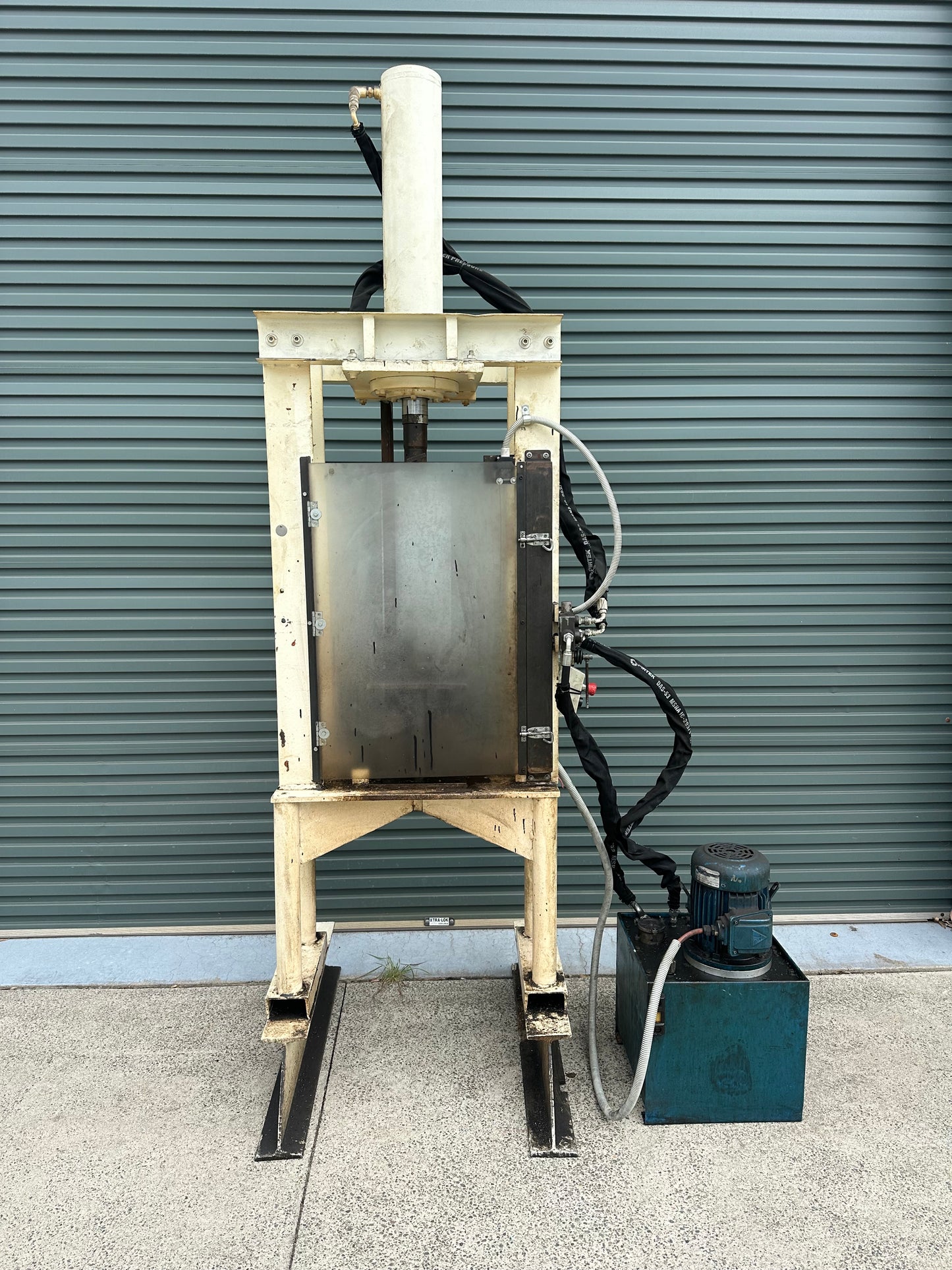 Used Hydraulic Workshop Broaching Press 415v