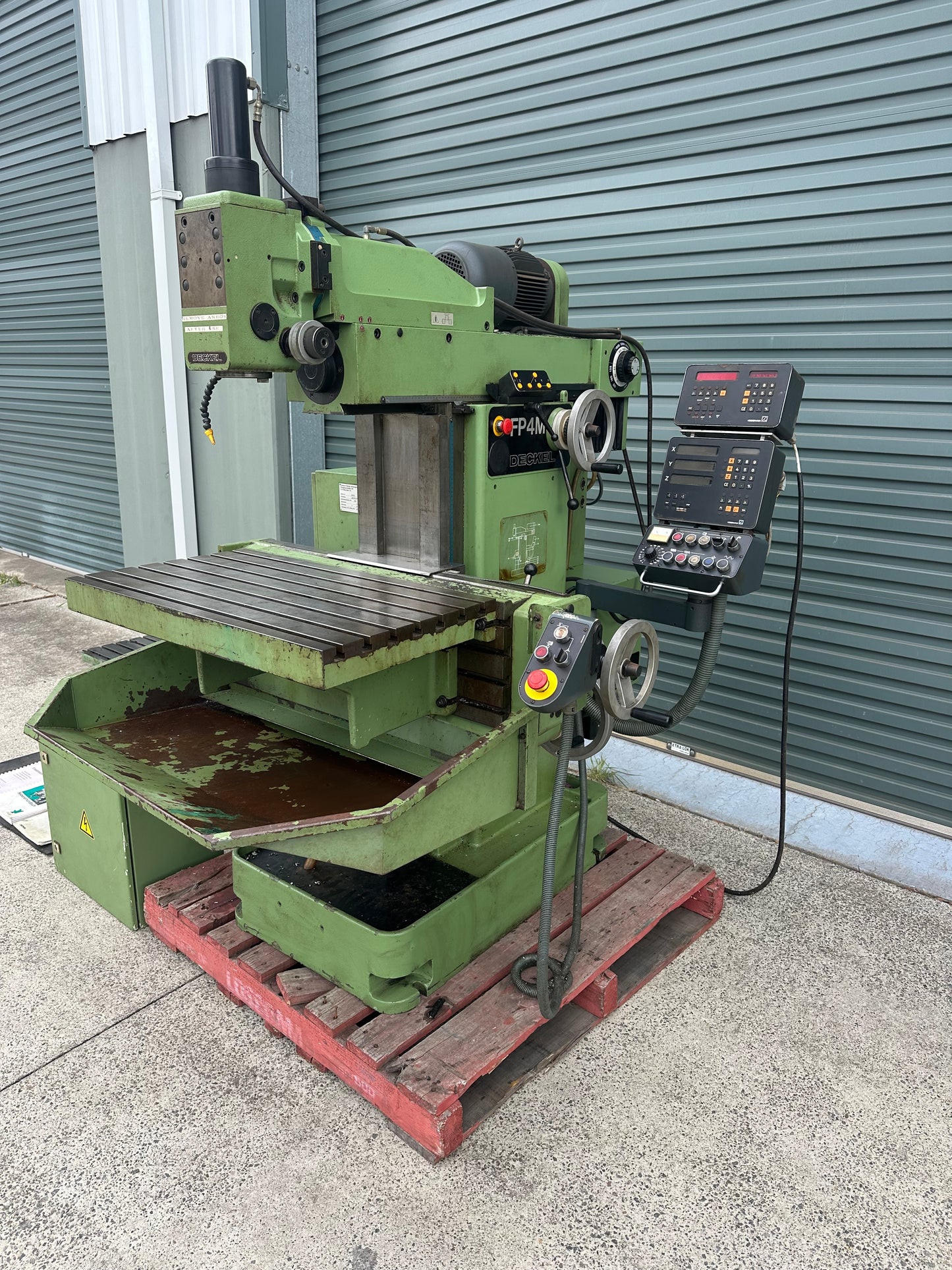 Used Deckel FP4MK Toolroom Milling Machine