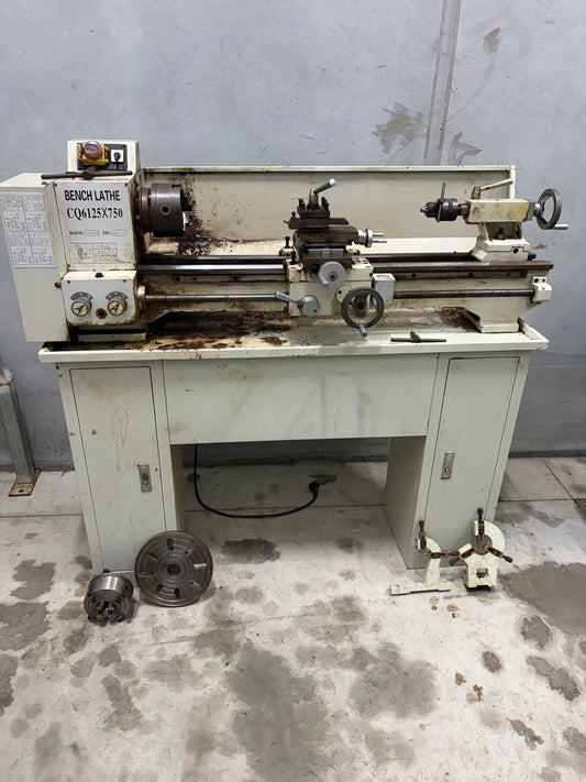 Used CQ6125x750 Centre Lathe