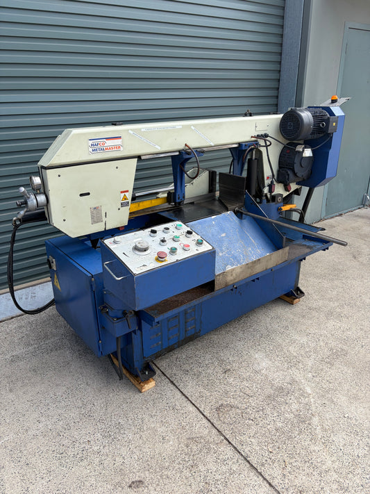 Used HAFCO BS-321AS Dual Mitre Swivel Head Bandsaw