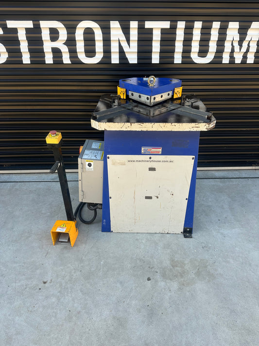 Used HAFCO HN-220 Hydraulic Corner Notcher