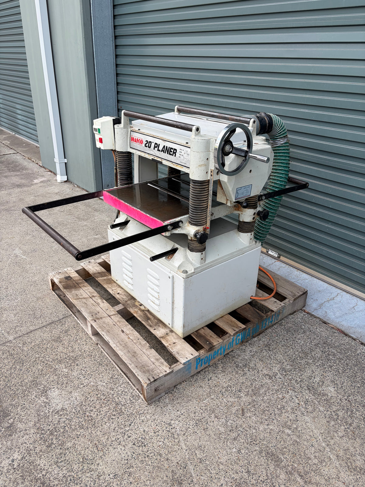 Used HAFCO T-20 Thicknesser Planer