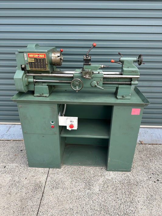 Used HERCUS 260 CTM Centre Lathe