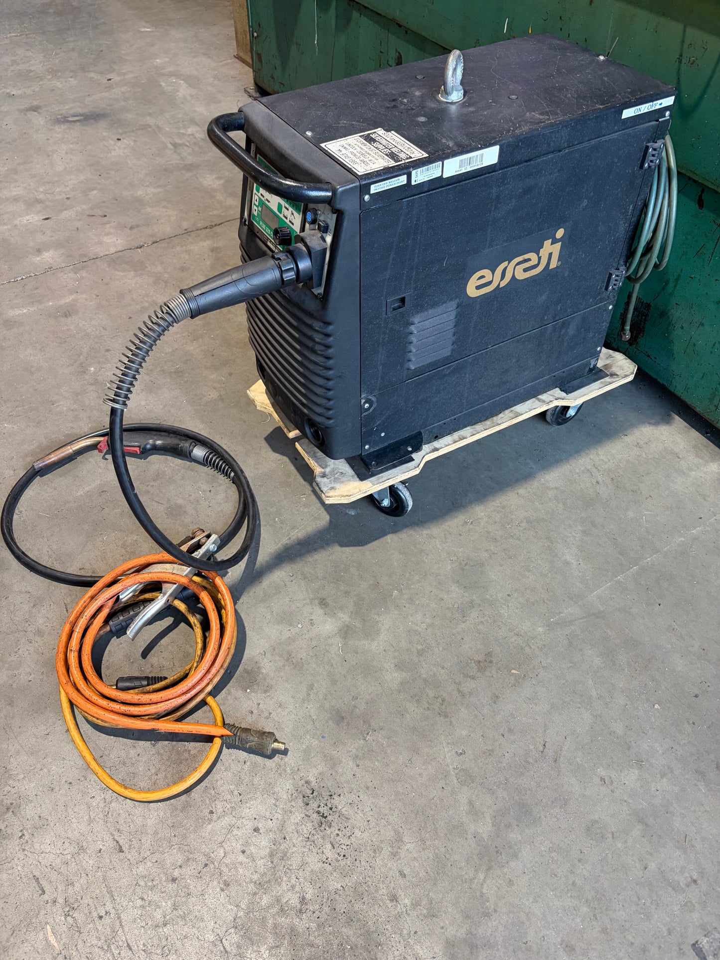 Used Esseti Plus 320 Compact Pulse Mig Welder