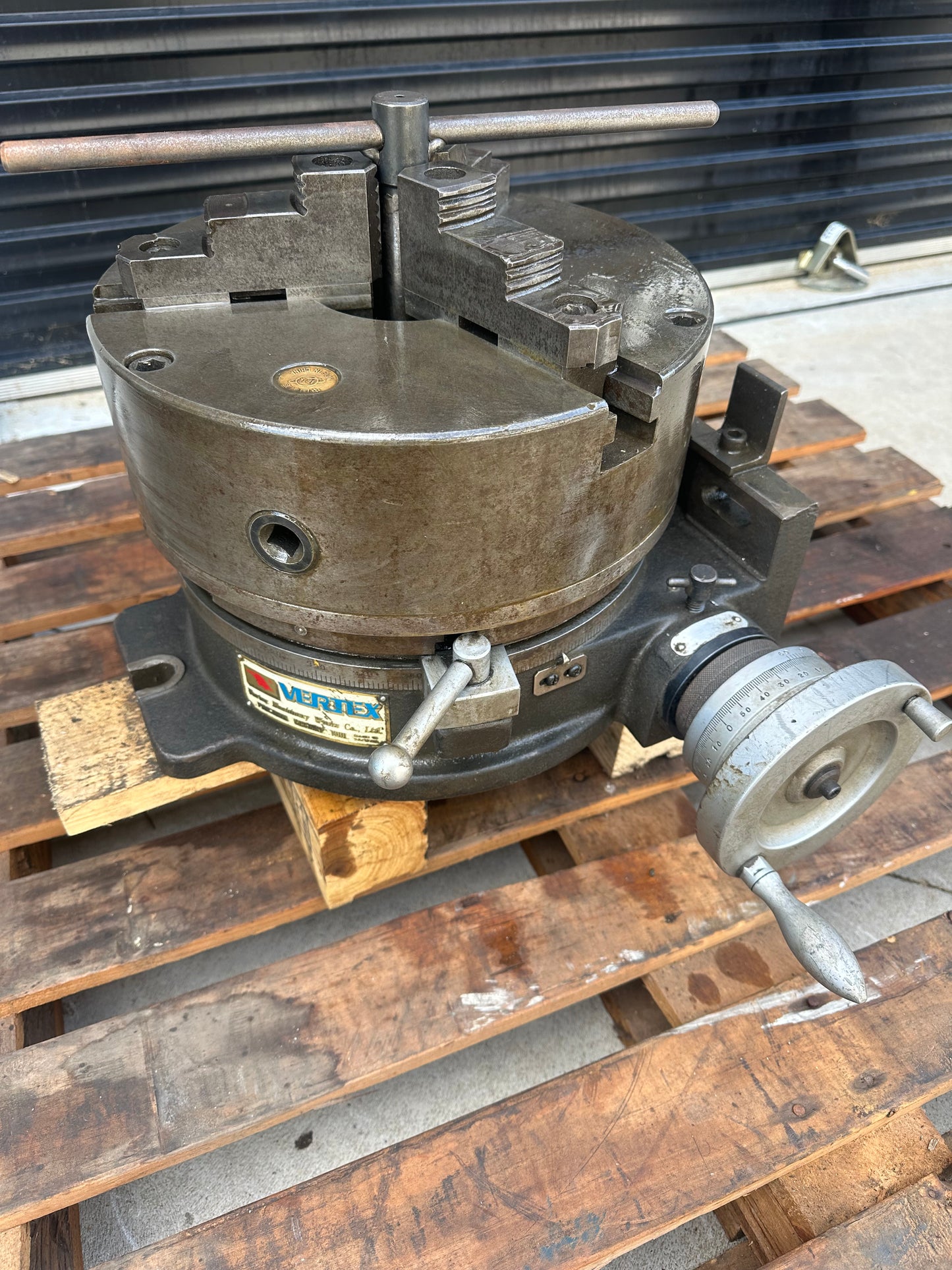 Used Vertex HV-12 Rotary Table