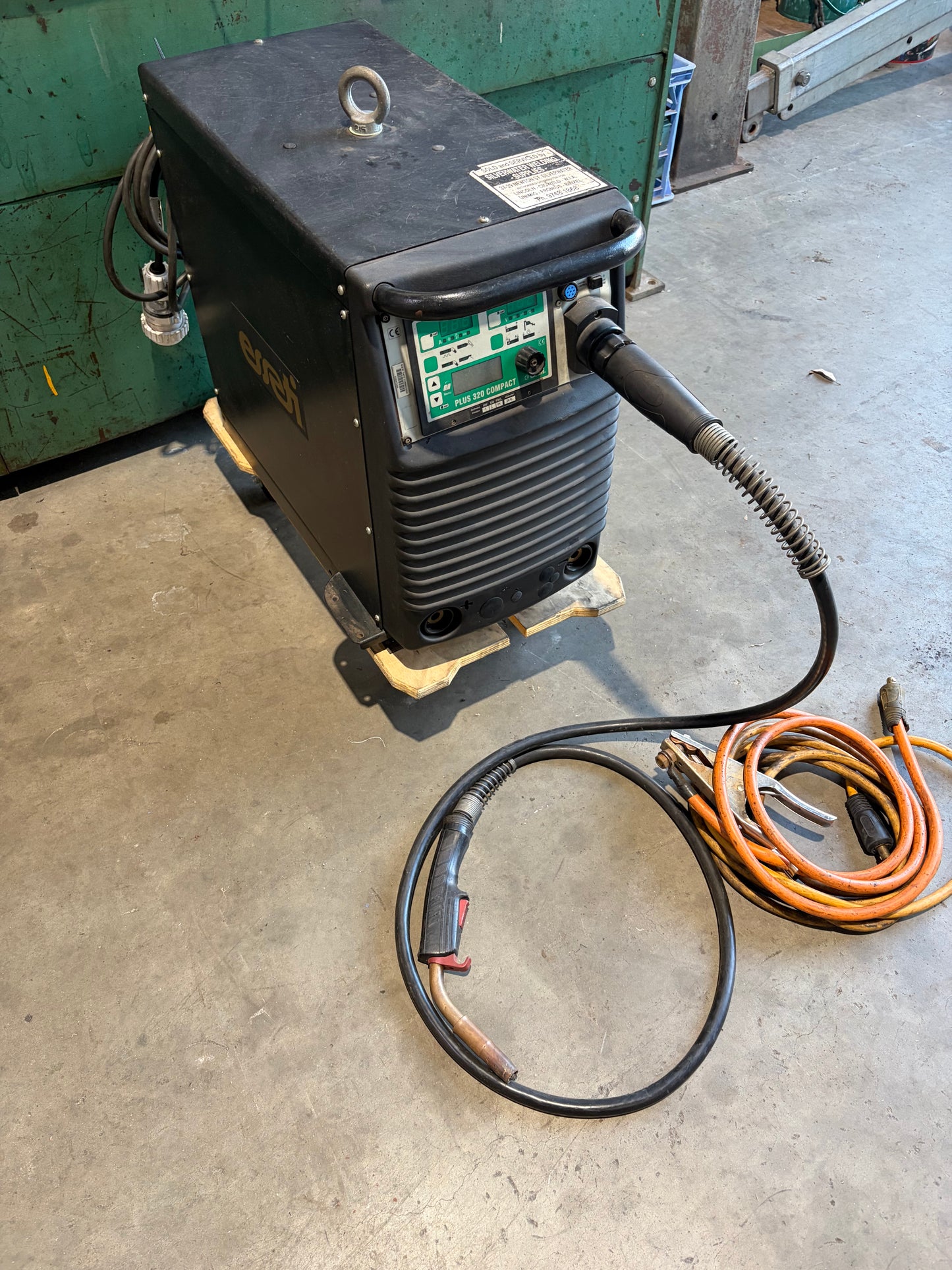 Used Esseti Plus 320 Compact Pulse Mig Welder
