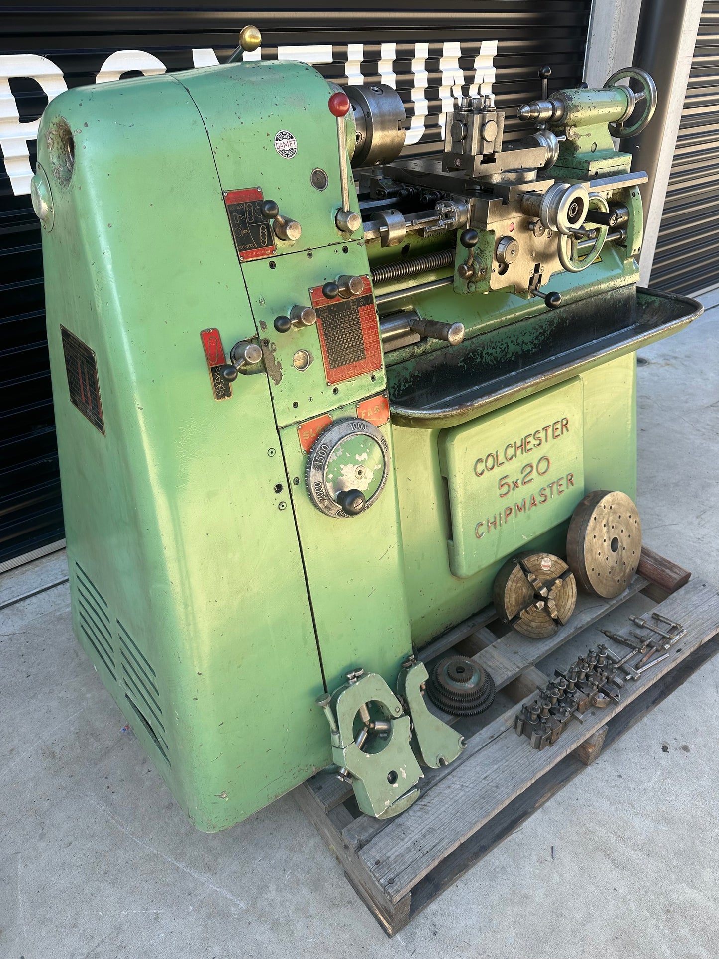 Used Colchester Chipmaster 5x20 Toolroom Lathe