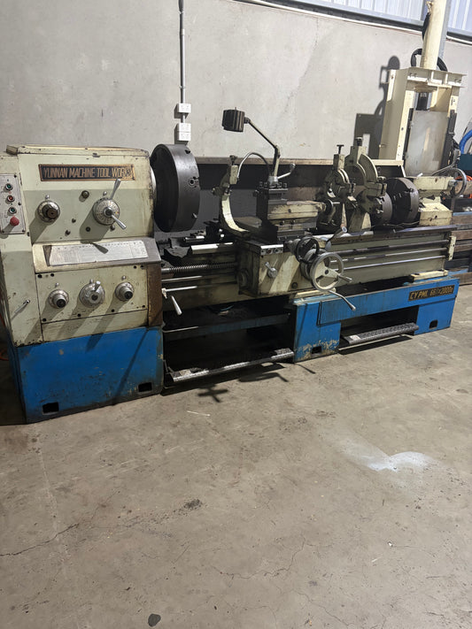Used Yunnan CY PML 660x2000G Gap Bed Lathe