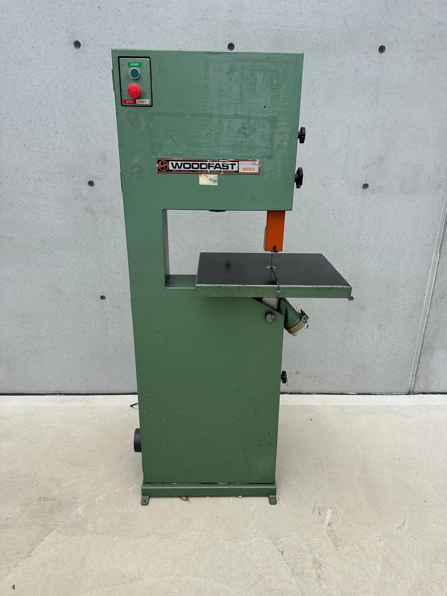 Used Woodfast Vertical Bandsaw (Green)