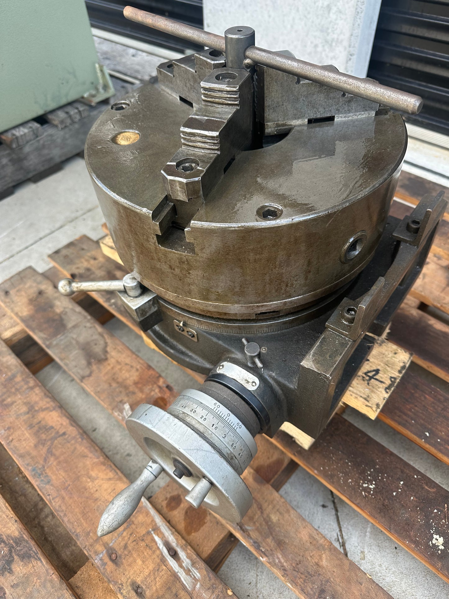 Used Vertex HV-12 Rotary Table