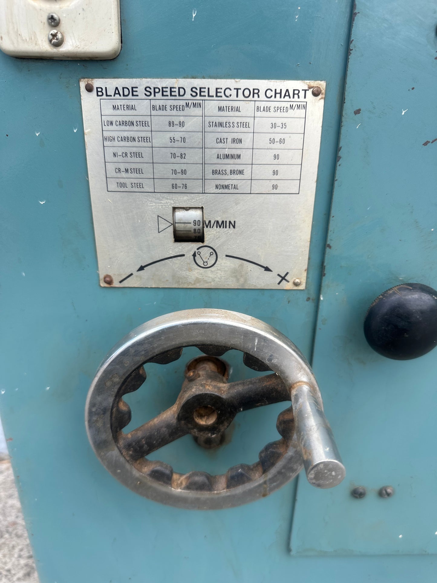 Used Pacific KB-30 Vertical Bandsaw