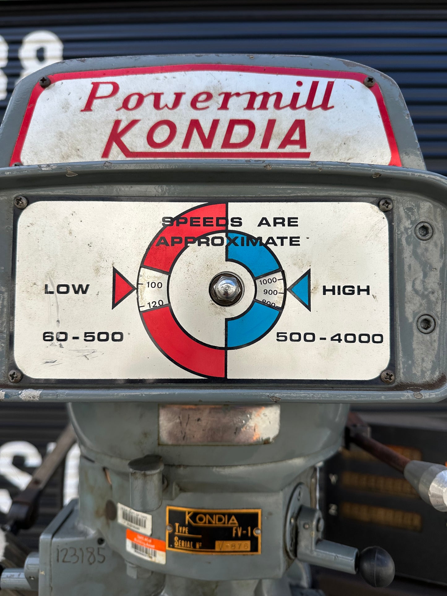 Used Kondia FV-1 Turret Milling Machine