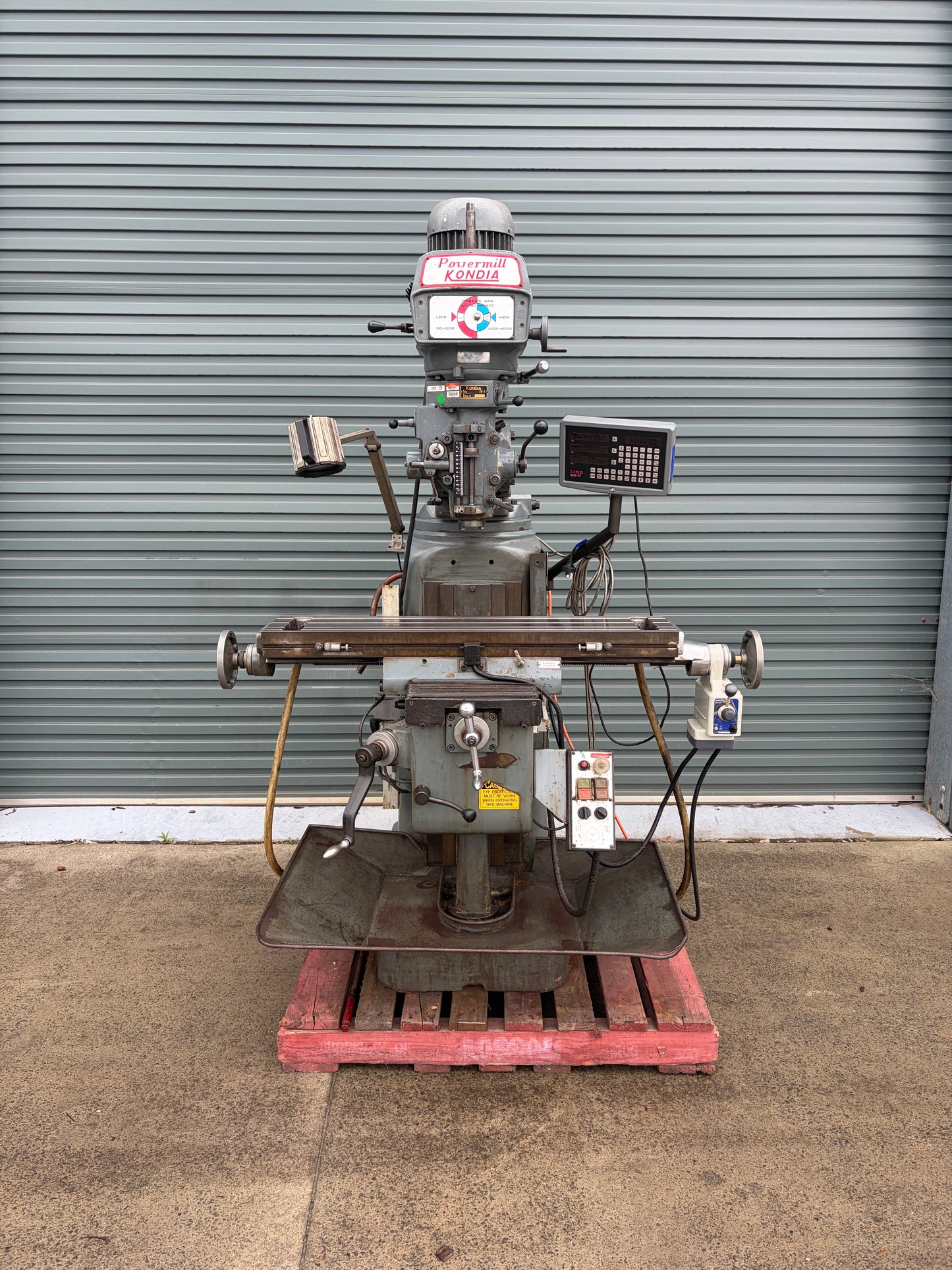 Used Kondia FV-1 Powermill Turret Milling Machine
