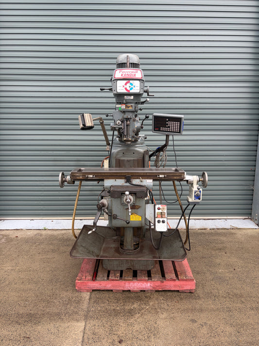 Used Kondia FV-1 Powermill Turret Milling Machine