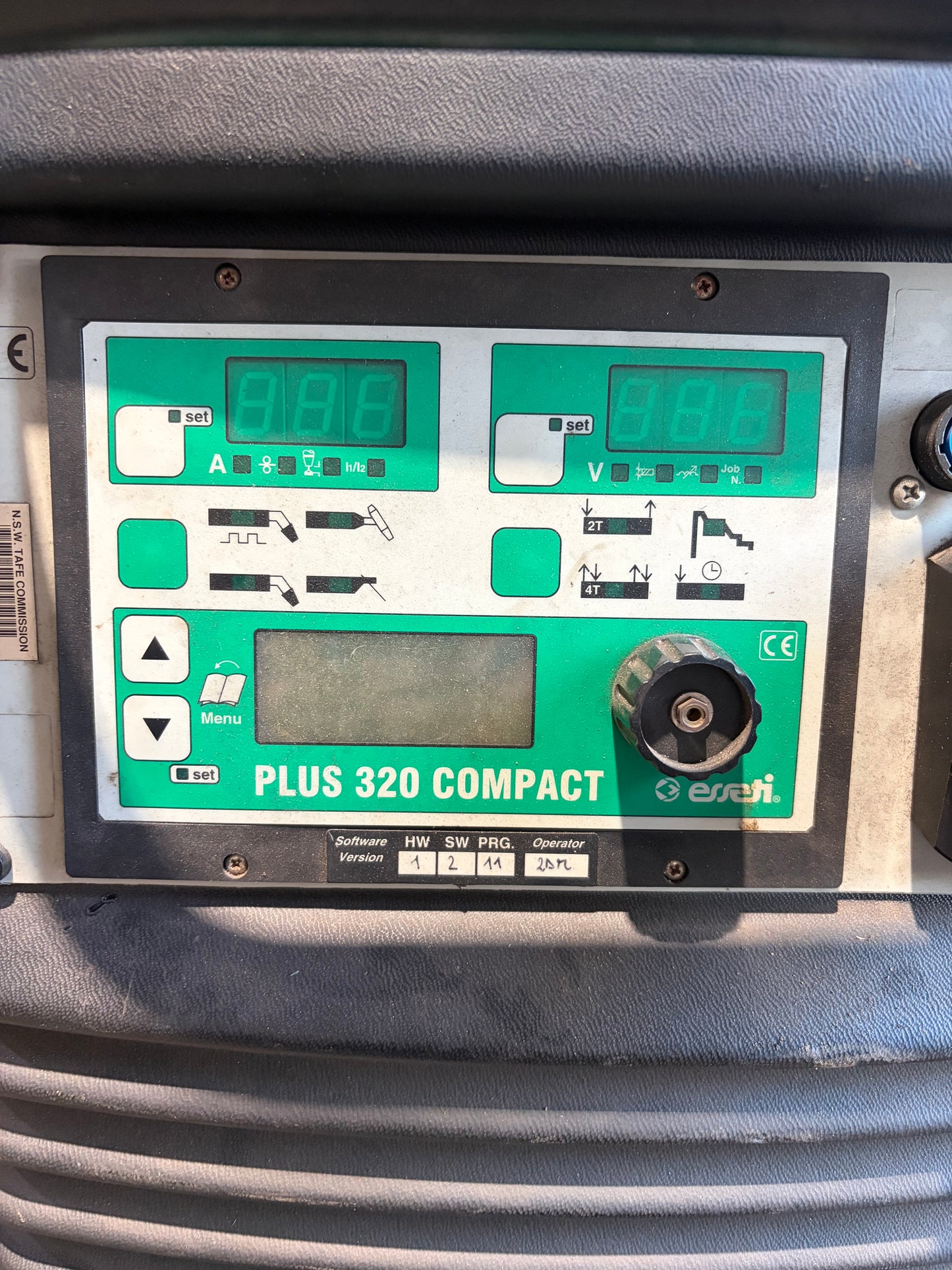 Used Esseti Plus 320 Compact Pulse Mig Welder