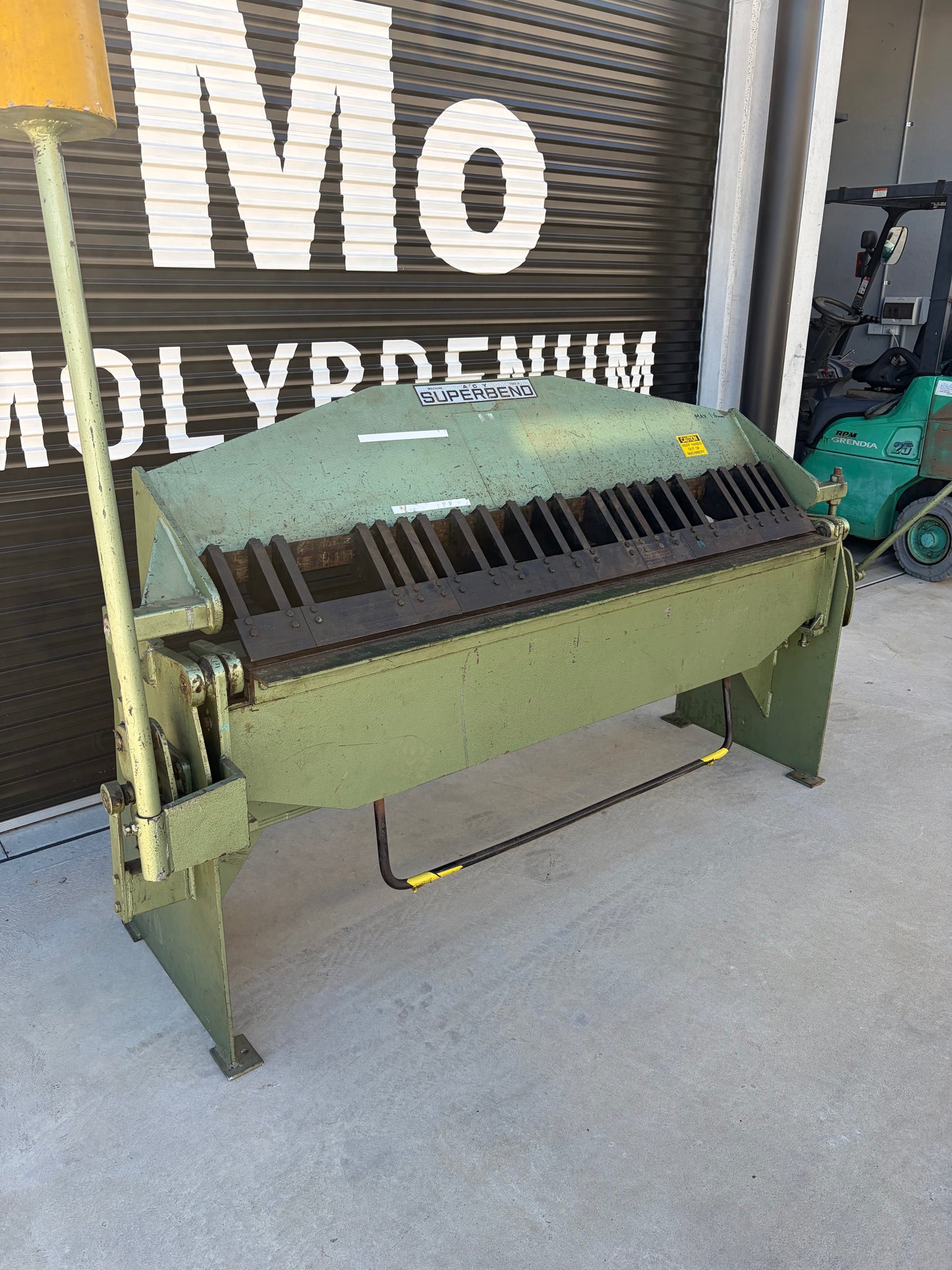 Used ACY Superbend Manual Panbrake