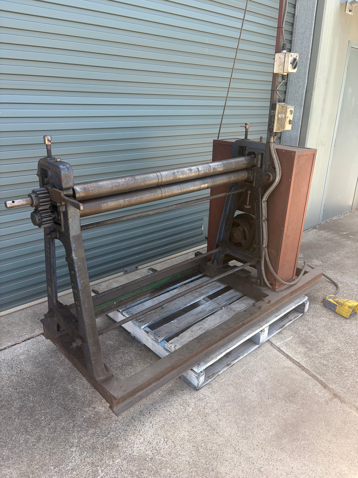 Used AP Lever Powered Sheet Metal Rollers