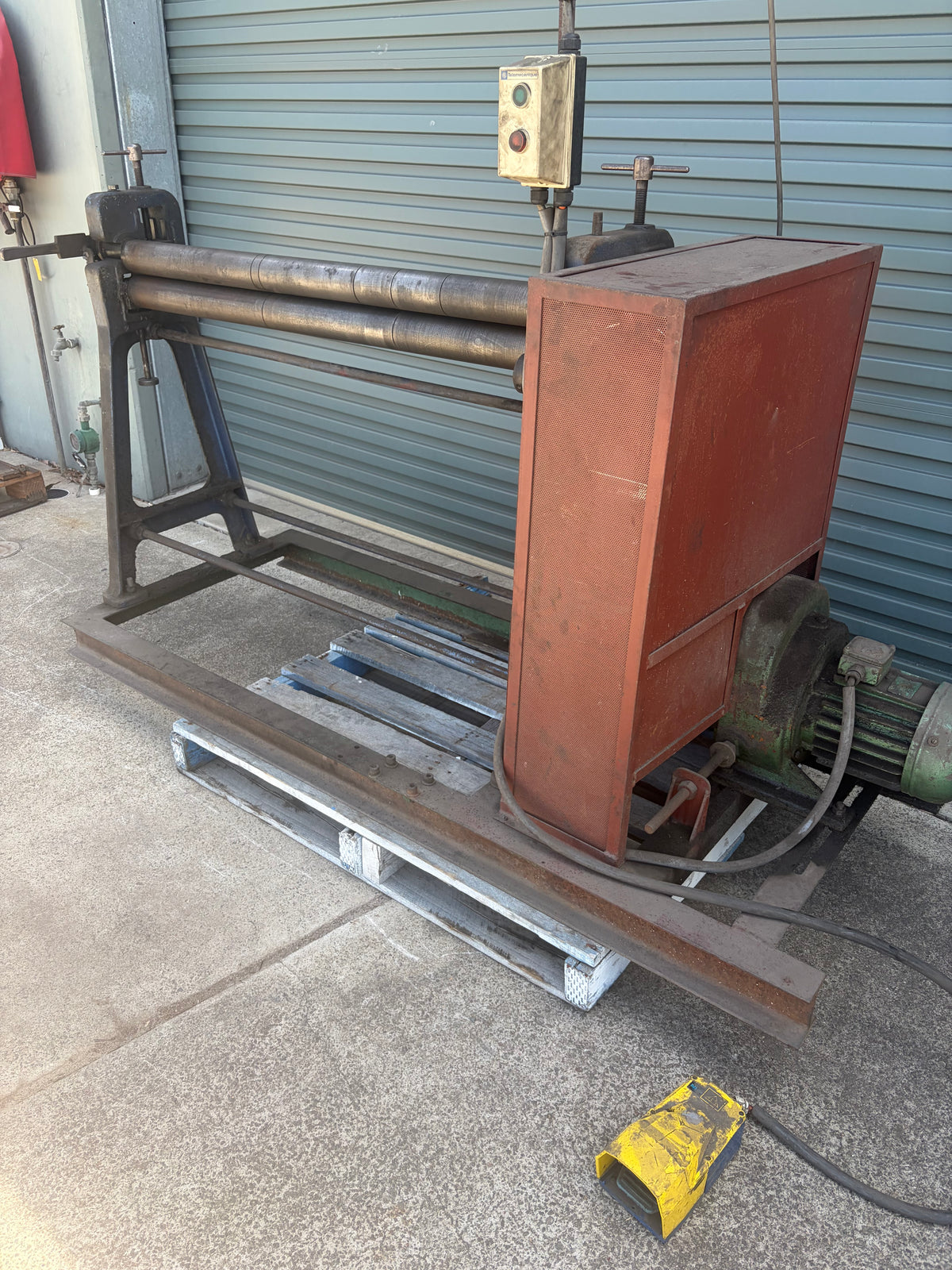 Used AP Lever Powered Sheet Metal Rollers
