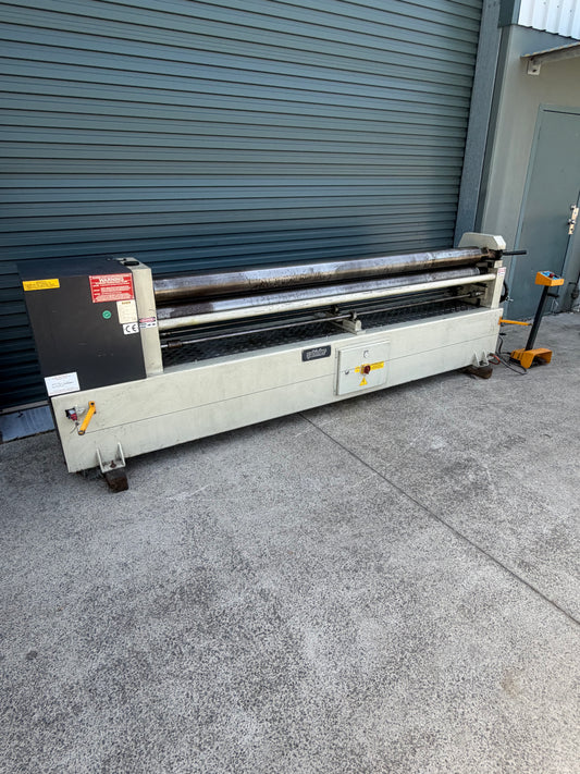 Used Sahinler 2550/140 Plate Curving Rolls