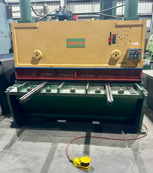 Used Kleen 1860mm x 10mm Hydraulic Guillotine
