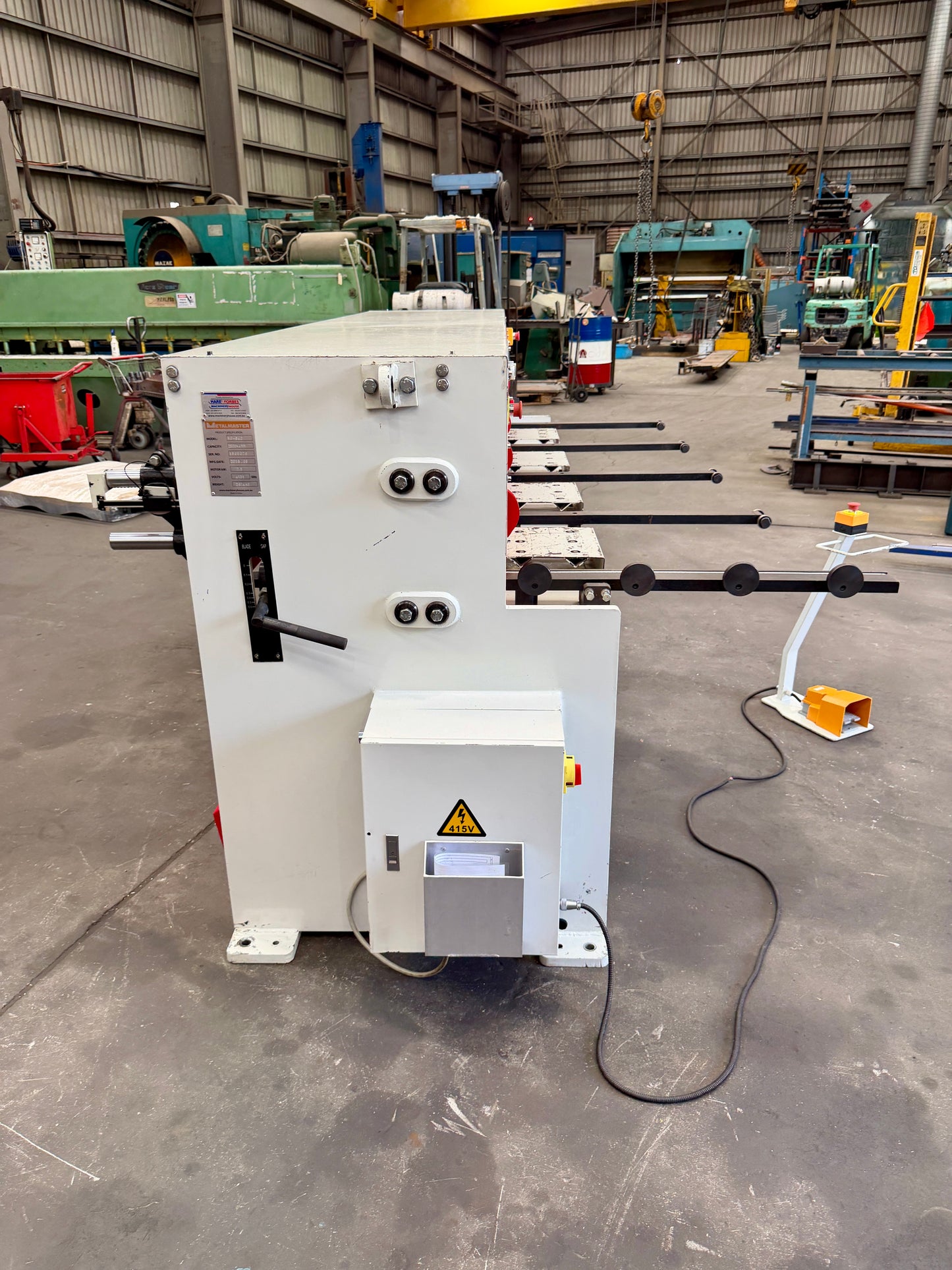 Used HAFCO Metalmaster HG-840 Guillotine